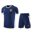 Portugal Børn Trænings trøjer 2024-25 Navy (S/S)